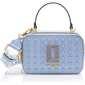 womens Simone Studded Camera Crossbody